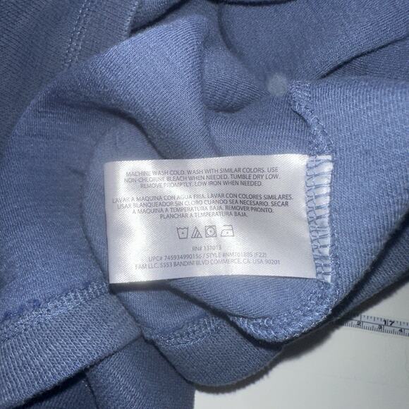 Banana Republic Men’s Crewneck Sweatshirt Blue XL Pullover Casual - Picture 6 of 7